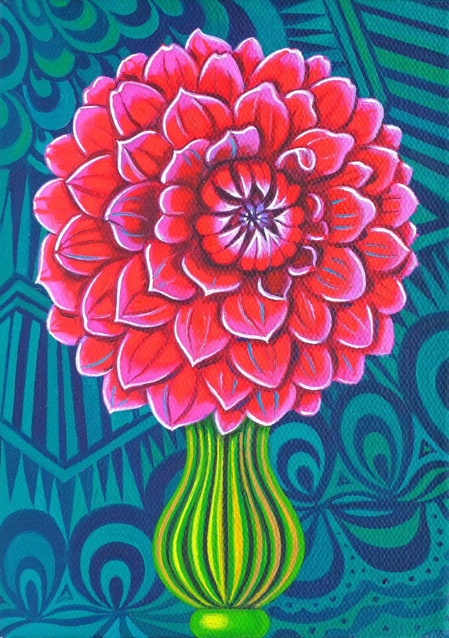 Dahlia, 2014, tekijältä Jane Tattersfield