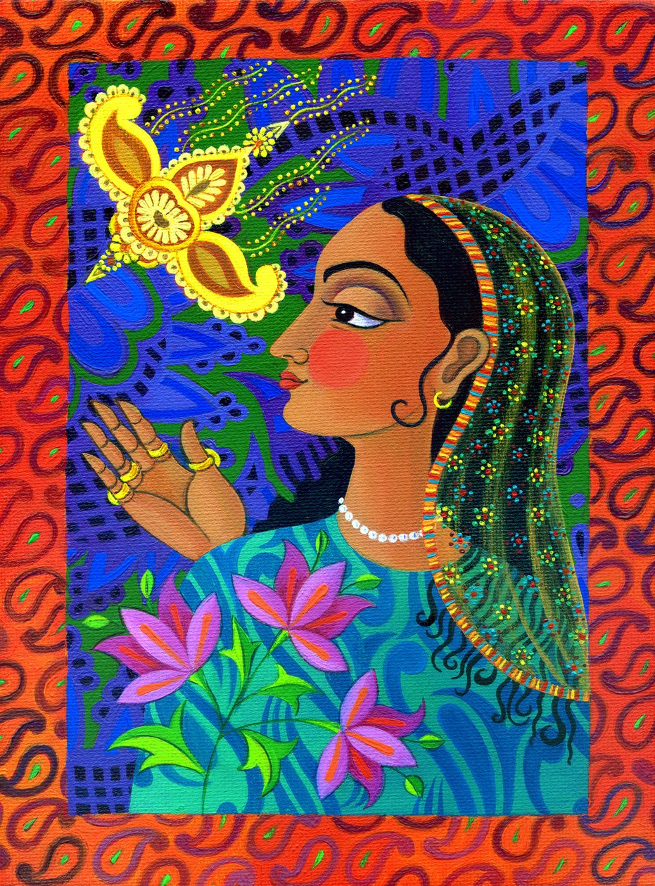 Maharani keltaisella linnulla, 2011, tekijältä Jane Tattersfield