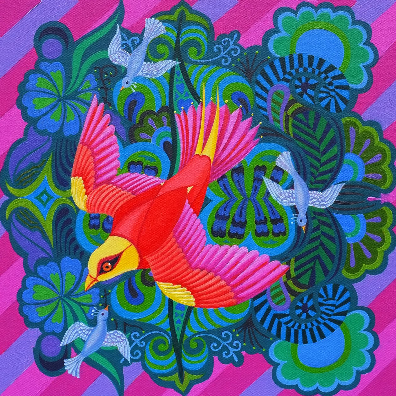 Sweoping lintu, 2013, tekijältä Jane Tattersfield