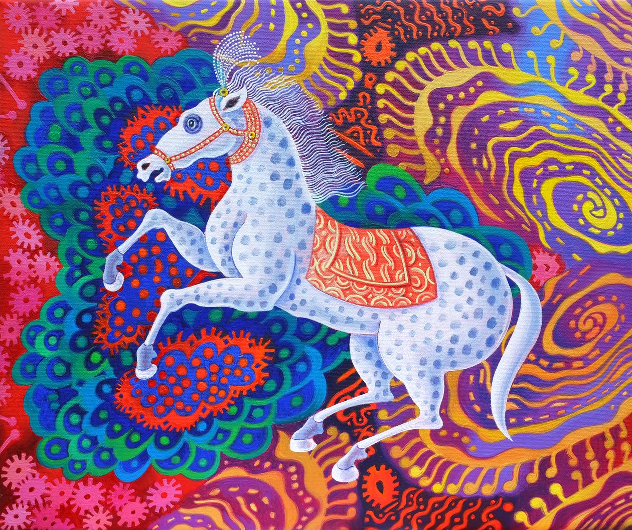 Sirkushevonen, 2016, tekijältä Jane Tattersfield