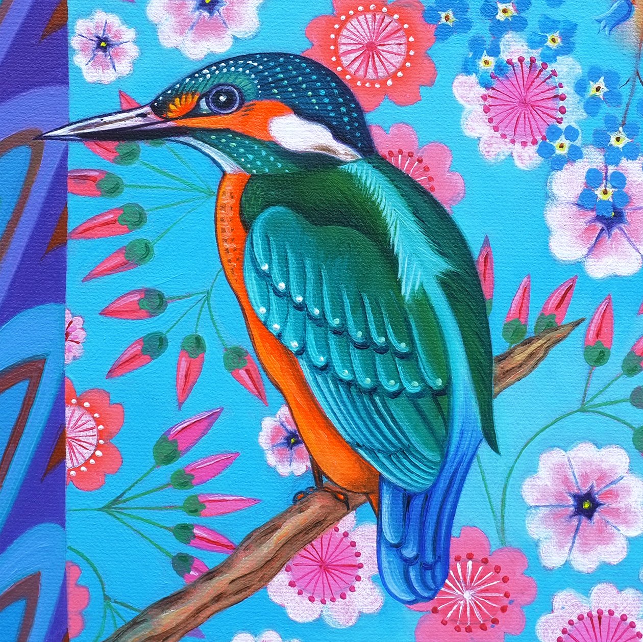 Kingfisher, 2016, tekijältä Jane Tattersfield