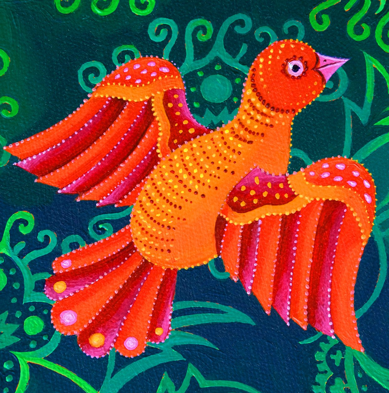 Orange Bird, 2019 tekijältä Jane Tattersfield