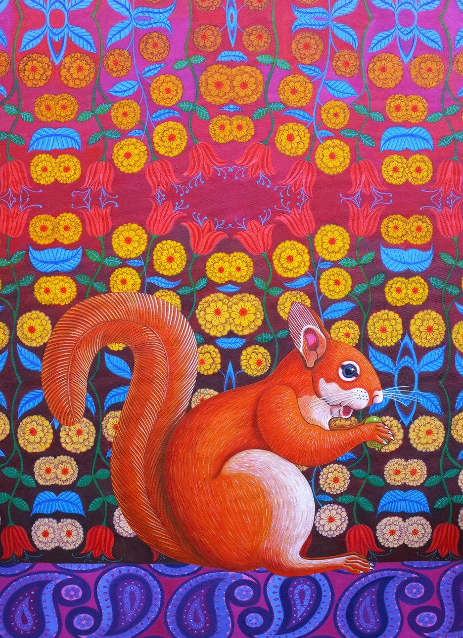Punainen orava, 2014, tekijältä Jane Tattersfield