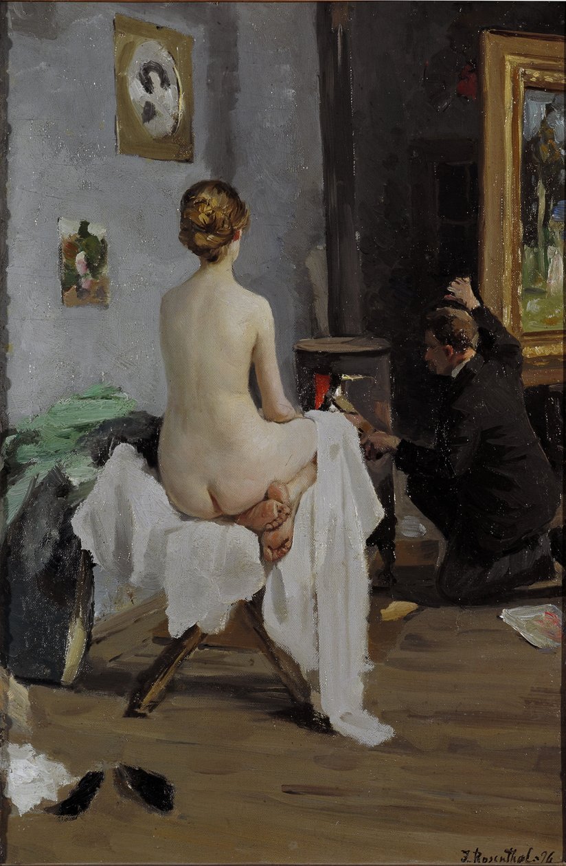 Maalarin studio tekijältä Janis Rozentals