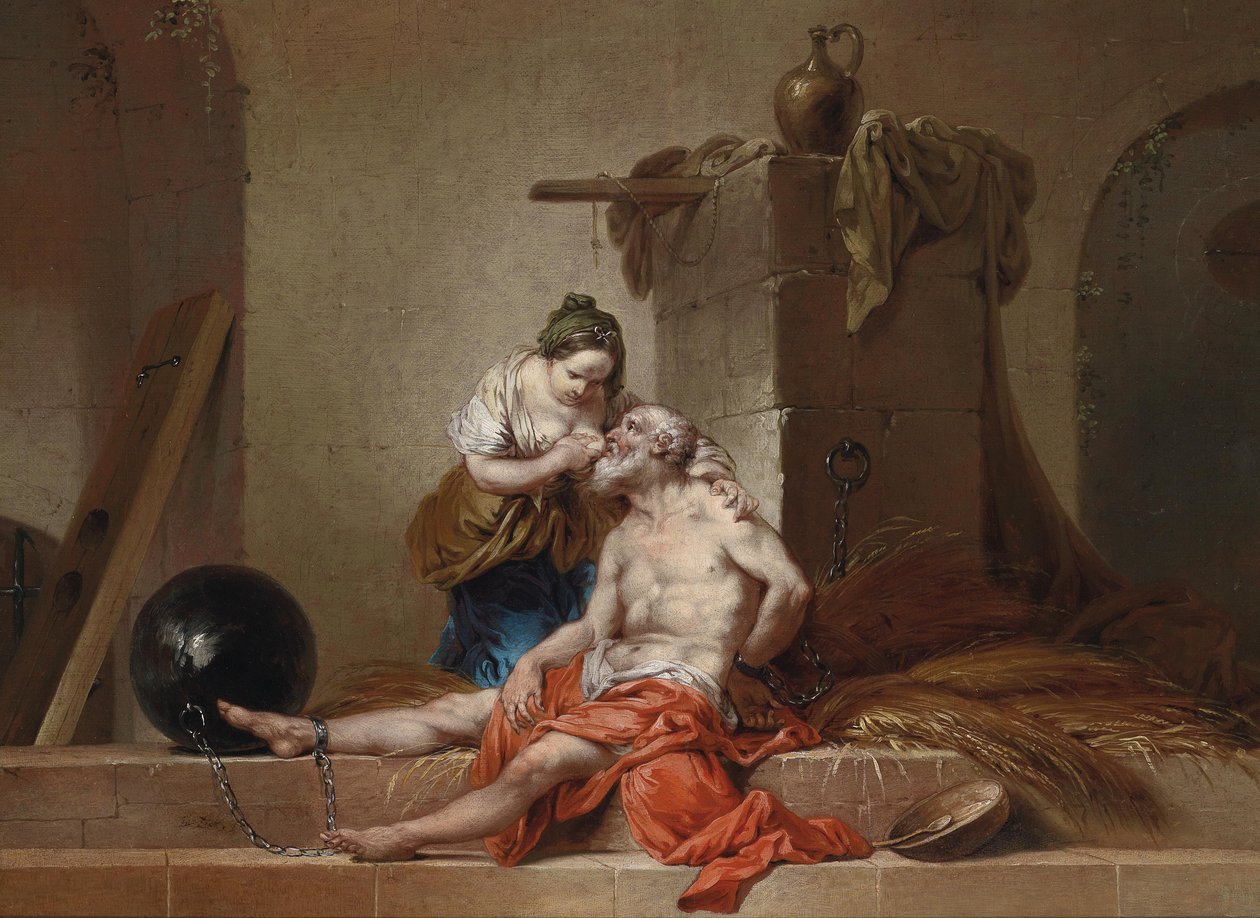 Caritas Romana tekijältä Januarius Zick