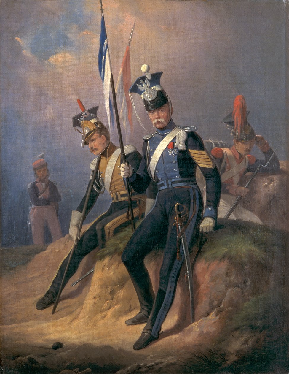 Napoleonin armeijan puolalaiset upseerit, 1852 tekijältä January Suchodolski