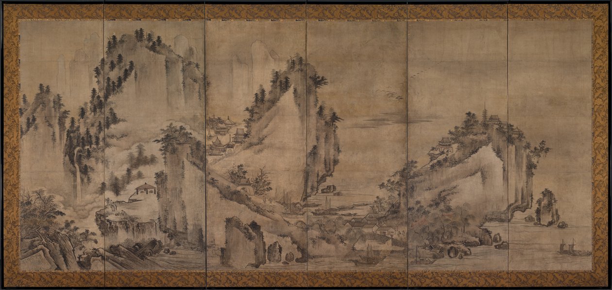 Maisema tekijältä Japan, Muromachi period