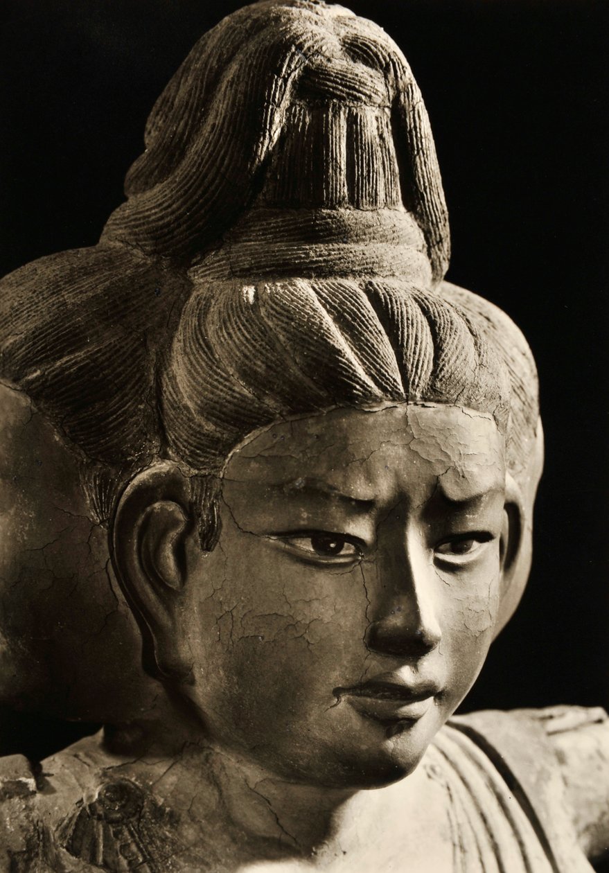 Ashura, 8. vuosisadalta, Nara-kausi, Kofukuji, 1950 tekijältä Japanese Photographer