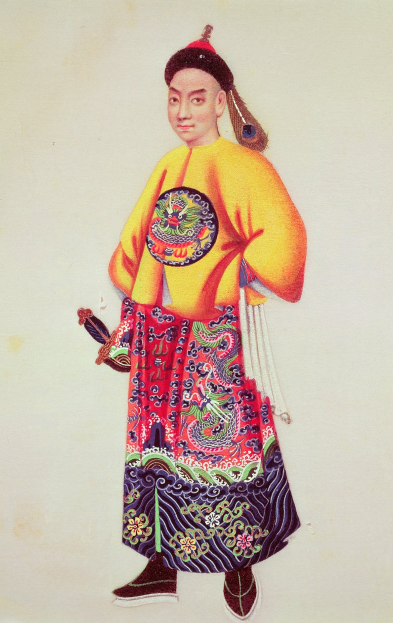Keisarin puku, 1700-luvun loppu tekijältä Japanese School