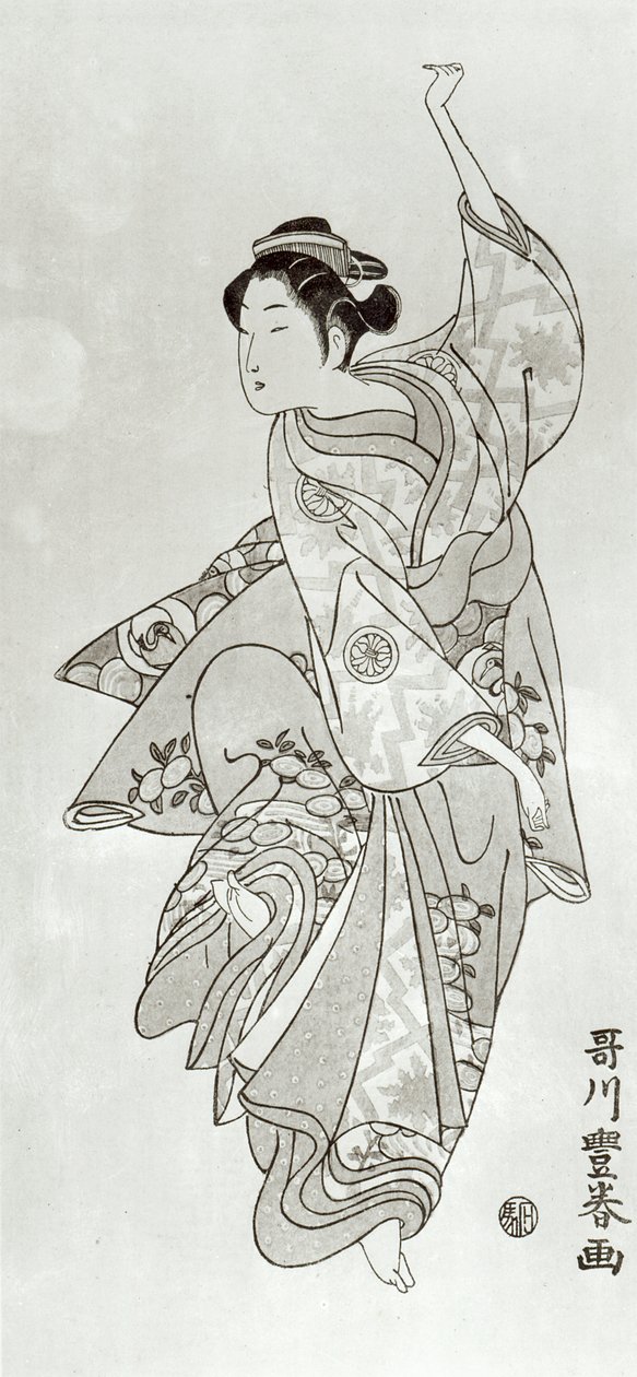 Dancer (puupalikkaprintti) tekijältä Japanese School