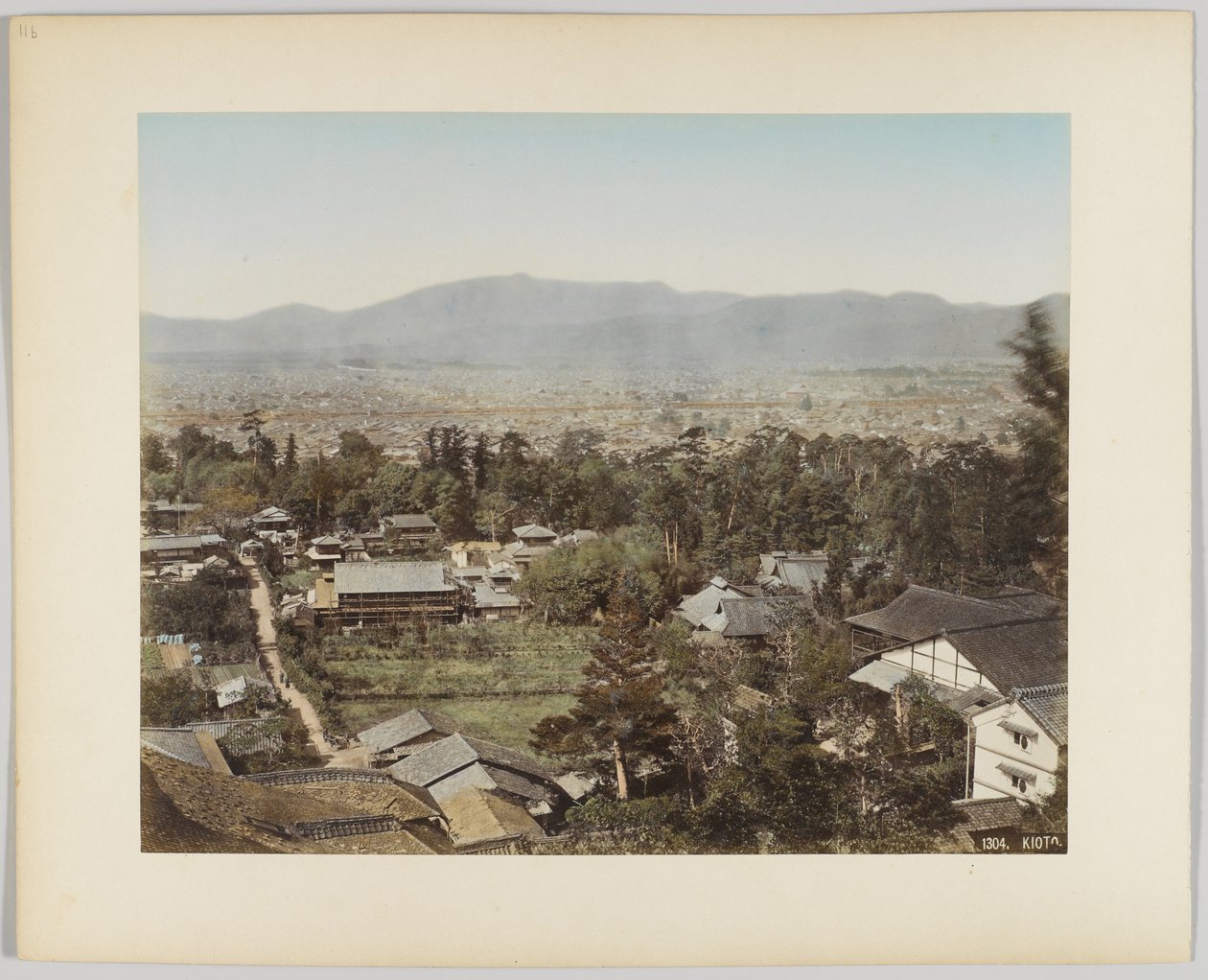 Kioto, Japani (käsinvärinen mustavalkokuva) tekijältä Japanese Photographer