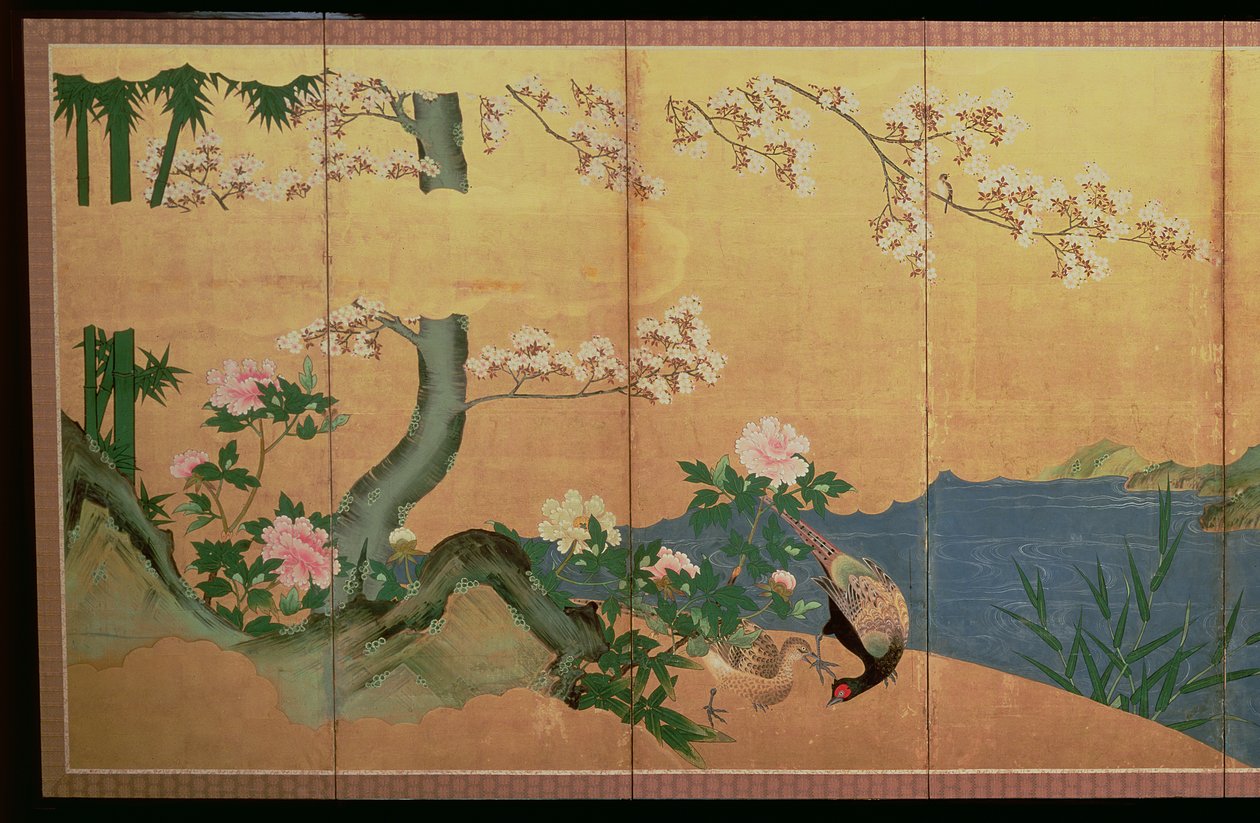 Haikarat purossa iirissaarella, Edo-kausi tekijältä Japanese School