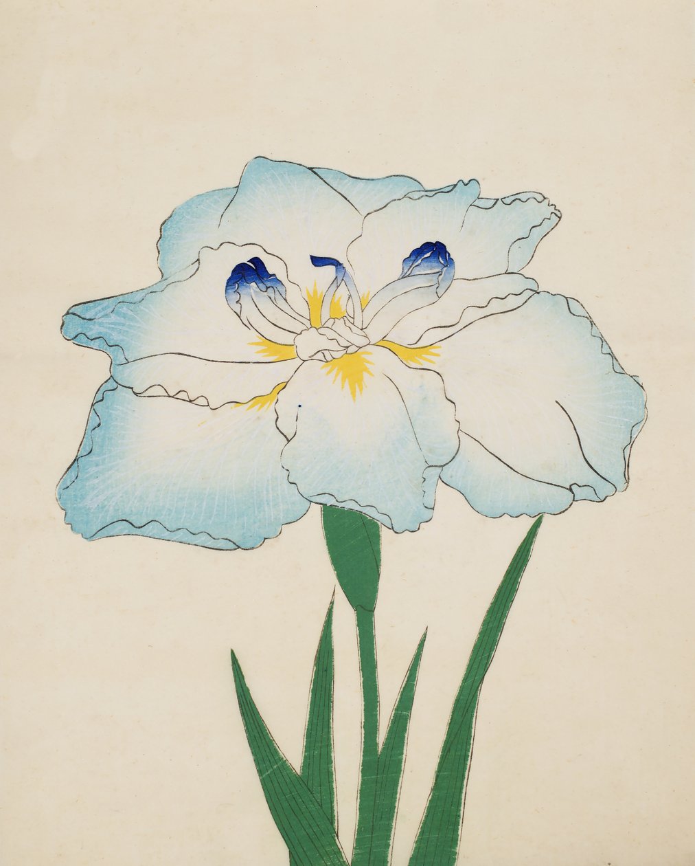 Issui-No-Gin, nro 34, 1890 (värillinen puupainatus) tekijältä Japanese School
