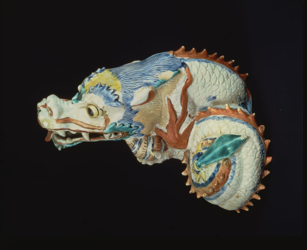 Kakiemon lohikäärmemalli, 1600-luku (keraaminen) tekijältä Japanese School