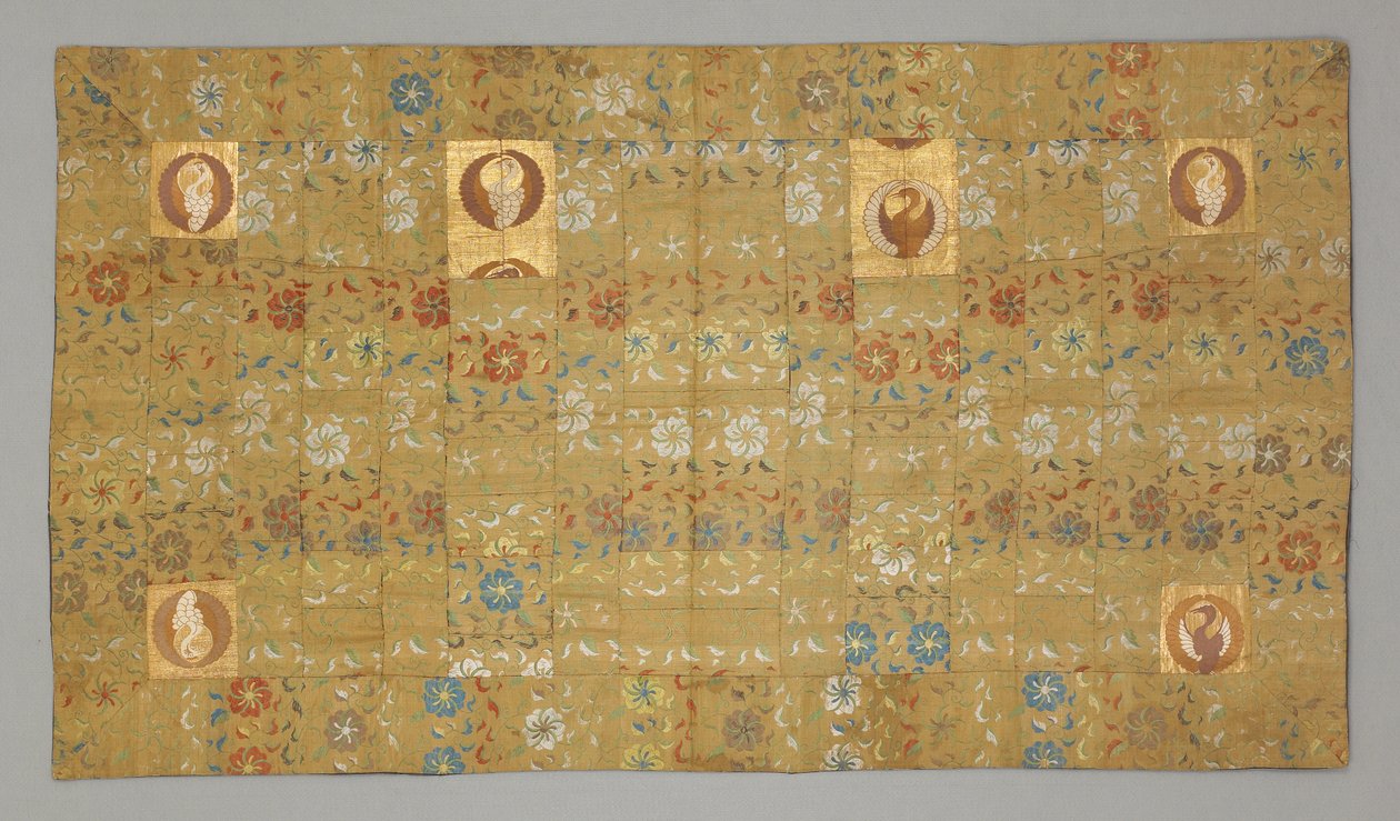 Kesa, n.1688-1703 (Silkkikangas: paikattu ja ommeltu) tekijältä Japanese School