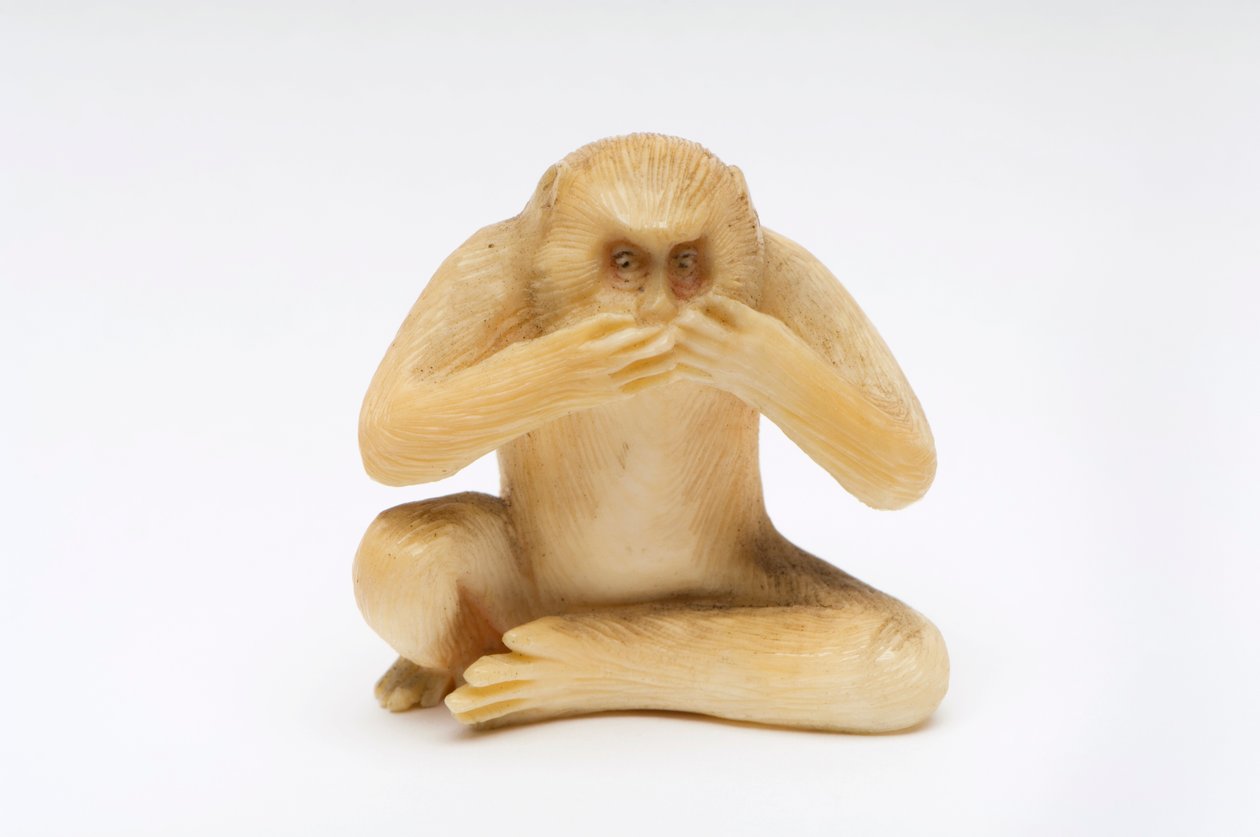 Speak No Evil, yksi kolmesta viisasta apinasta tekijältä Japanese School