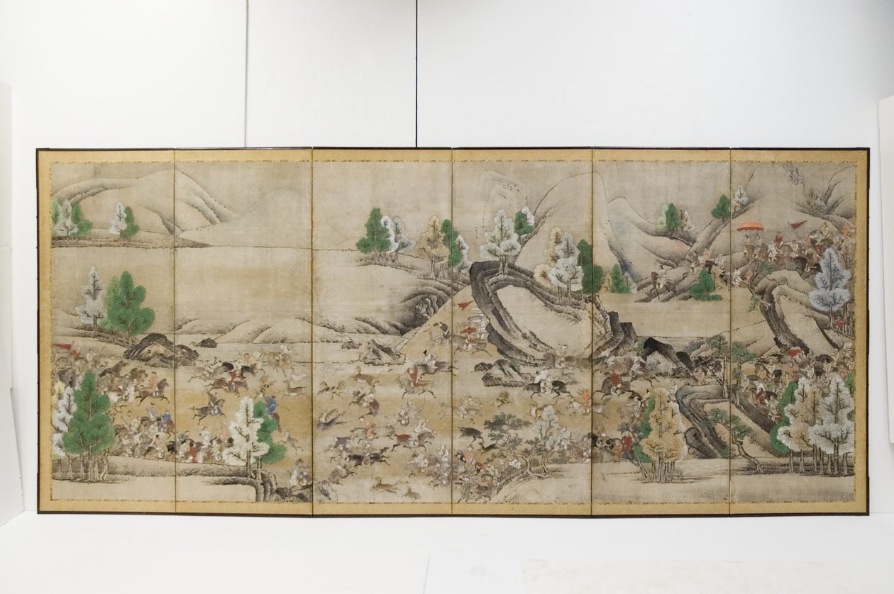 Tatar Hunt (muste, väri, paperi) tekijältä Japanese School