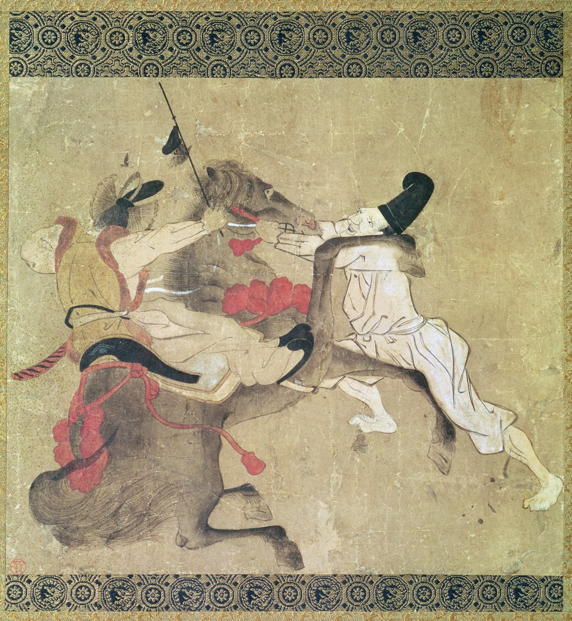 The Angry Horse (maalattu kirjakäärö) tekijältä Japanese School