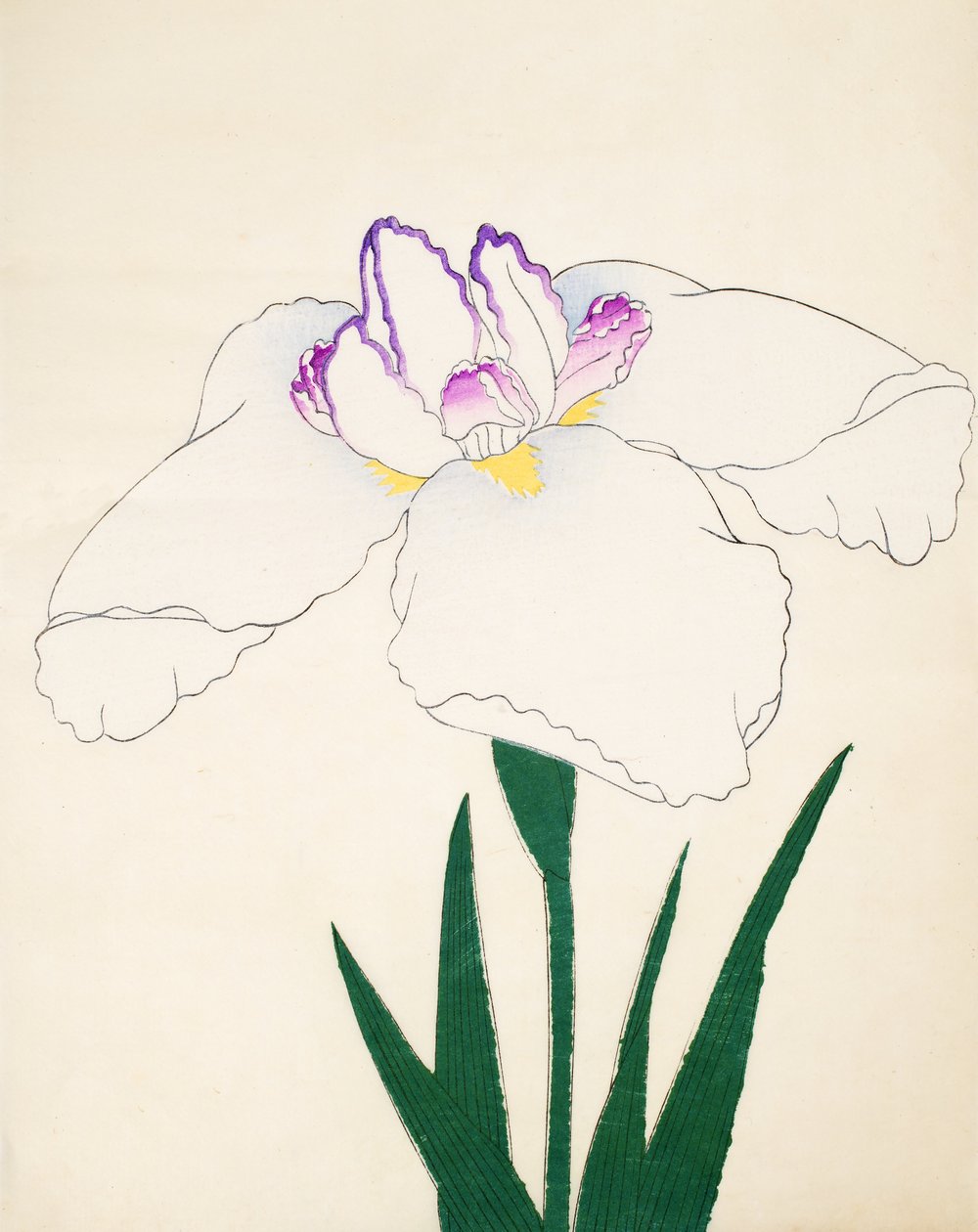 Zamarista. - Metsää. 4, 1898 tekijältä Japanese School