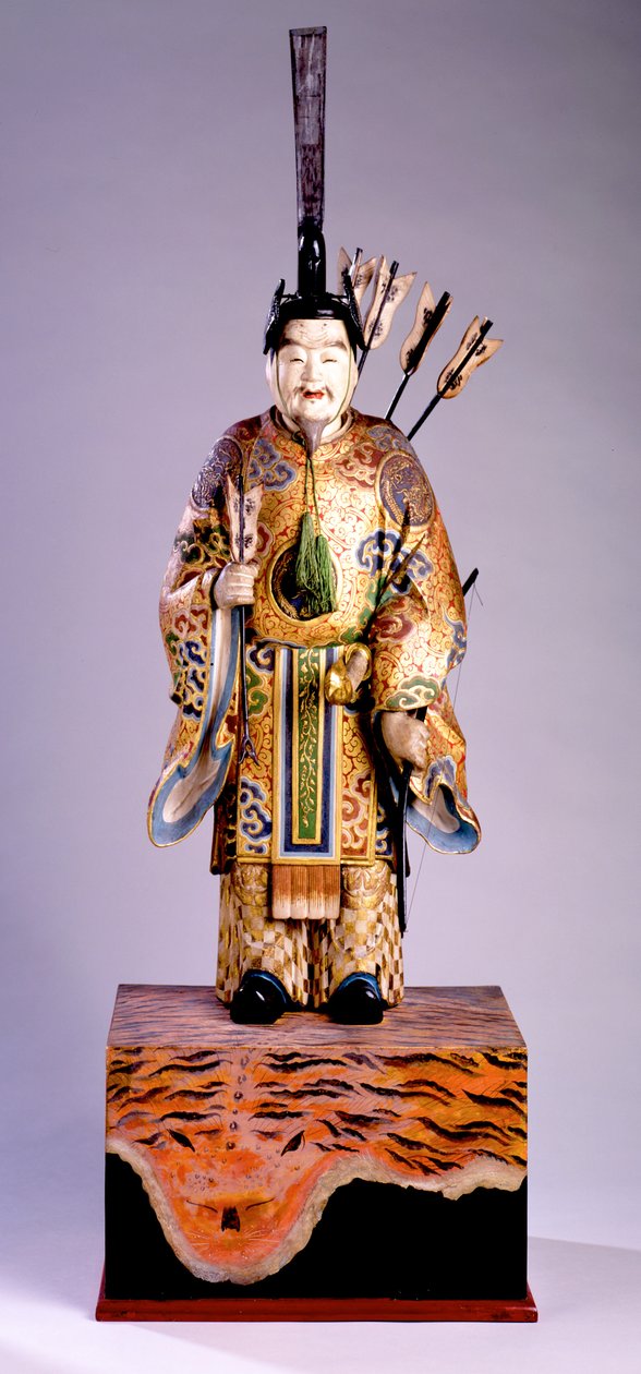 Zuijin (?Oikeistoministeri?) (puu) tekijältä Japanese School