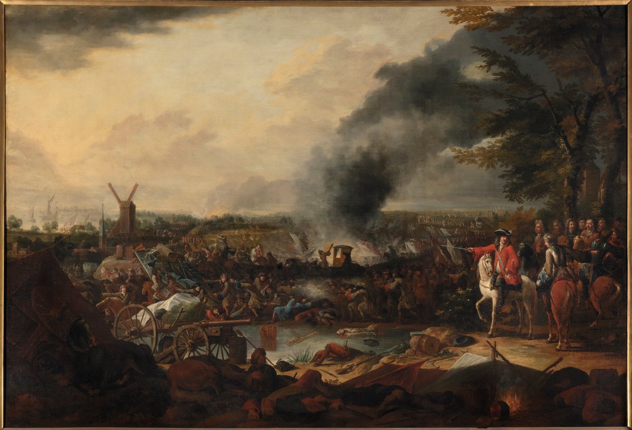Ekerenin taistelu 30. kesäkuuta 1703, vuosien 1703 ja 1716 välillä. tekijältä Jasper Broers