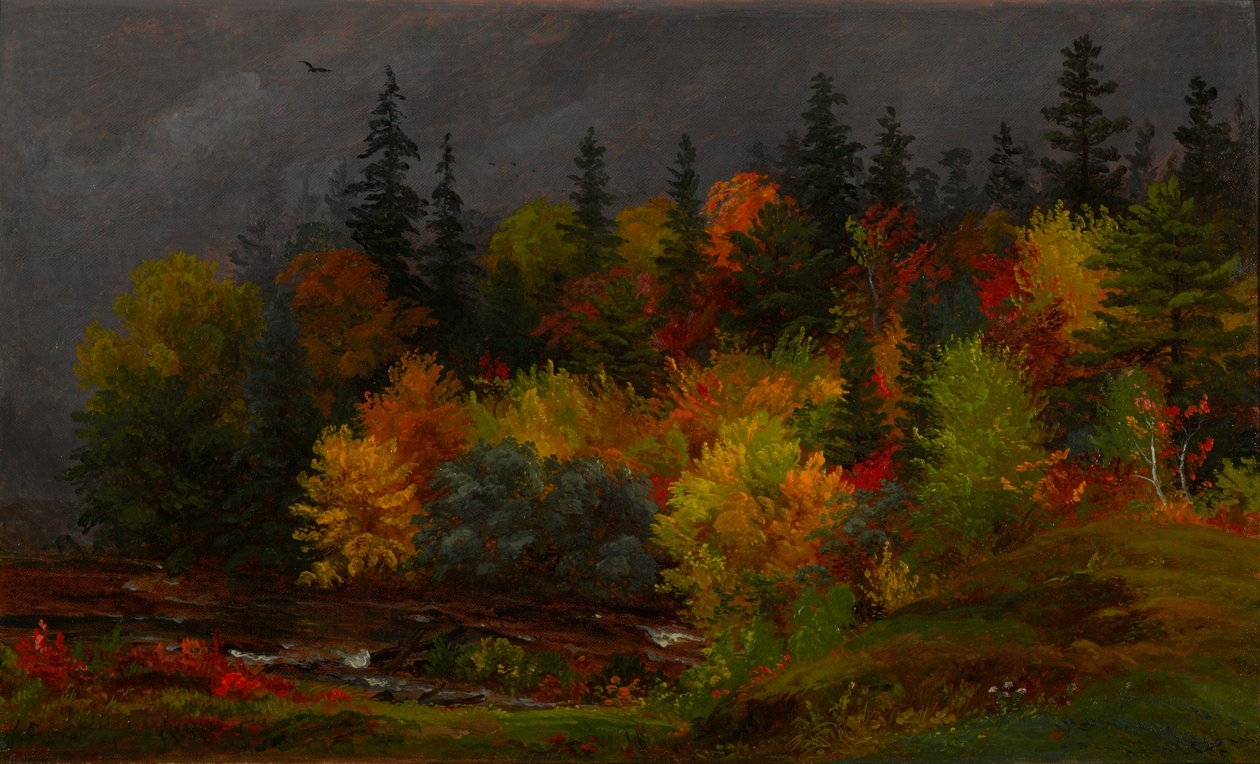 Syksyn lehdet tekijältä Jasper Francis Cropsey