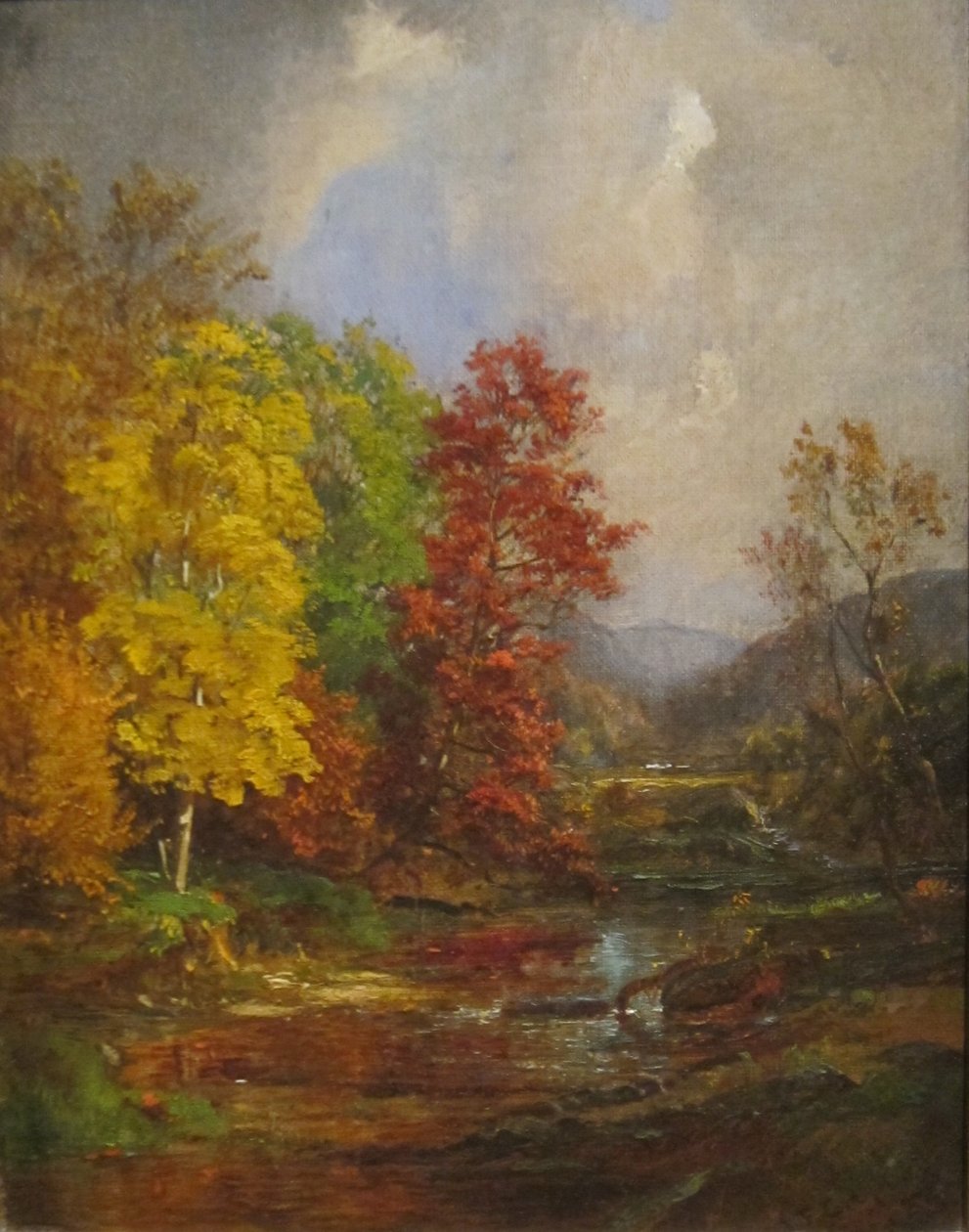 Syksyn maisema tekijältä Jasper Francis Cropsey