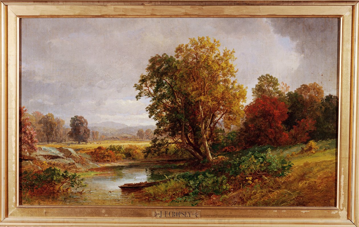 Syksyinen maisema, 1882 tekijältä Jasper Francis Cropsey