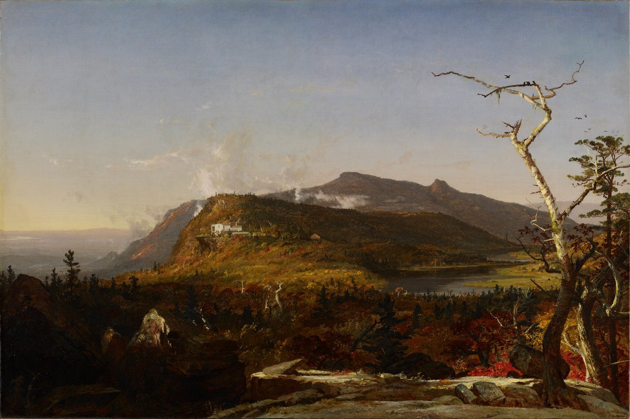Catskill Mountain House tekijältä Jasper Francis Cropsey