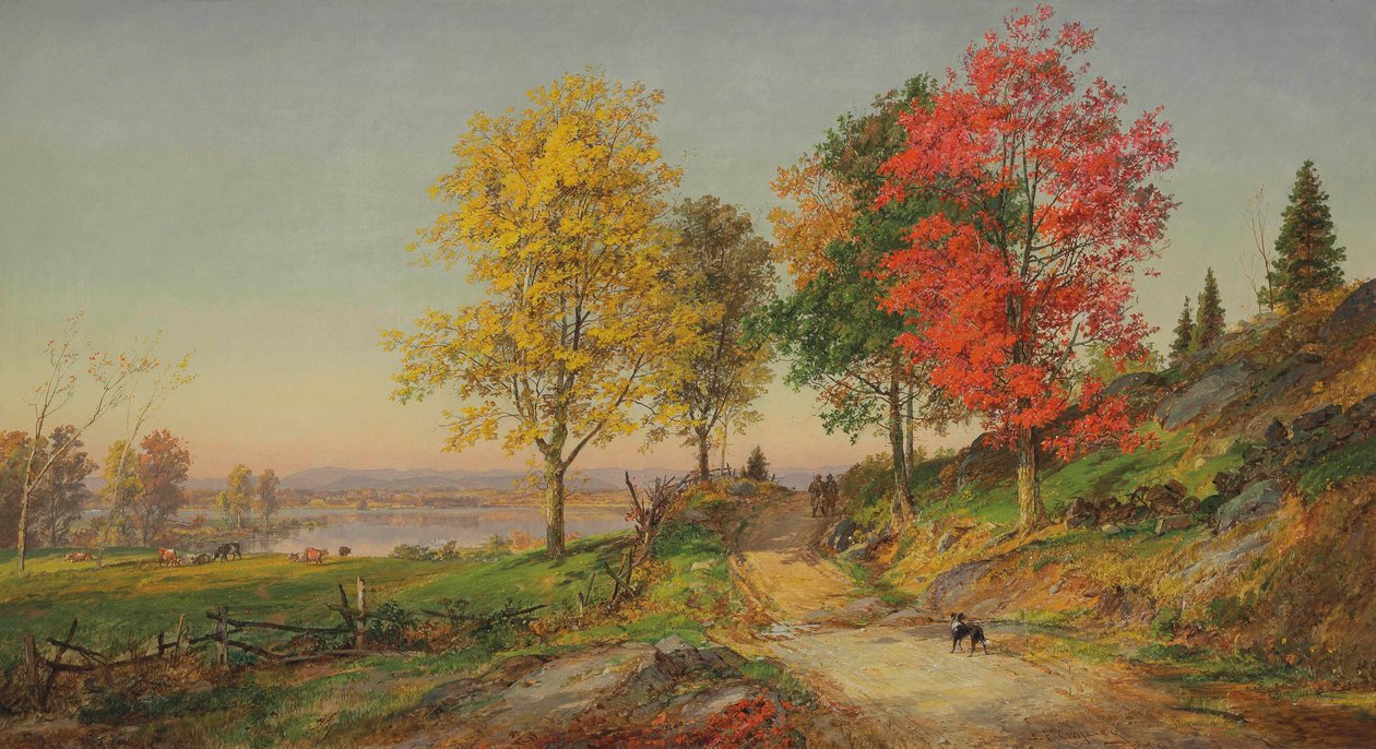 Greenwood Lake tekijältä Jasper Francis Cropsey