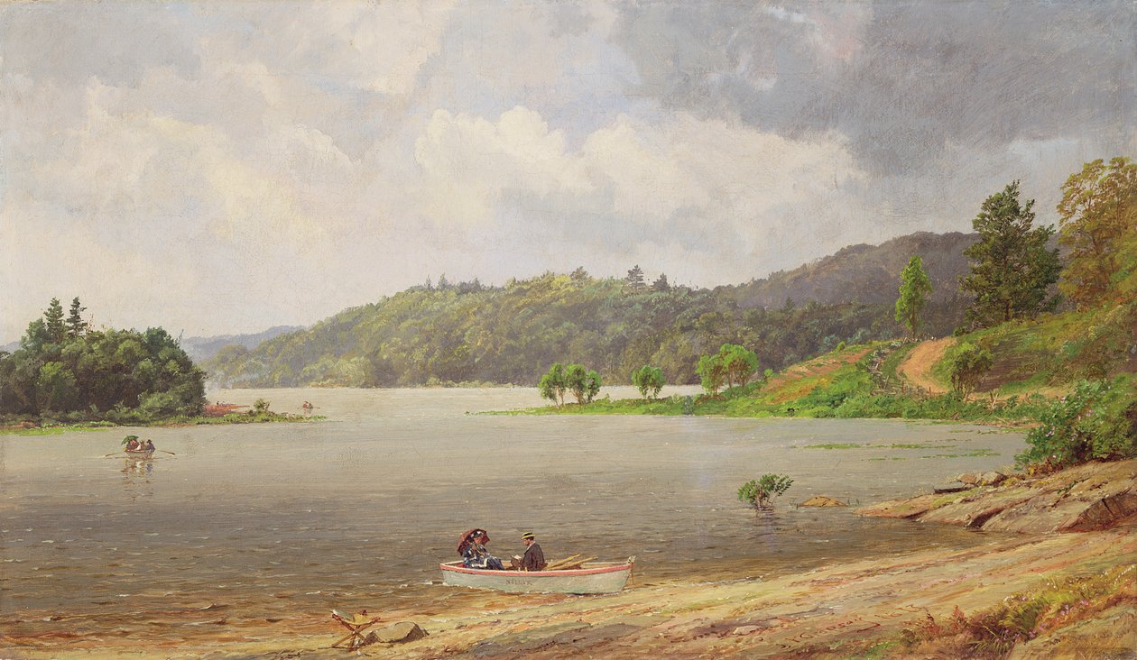 Wawayanda Lakella, New Jerseyssä tekijältä Jasper Francis Cropsey