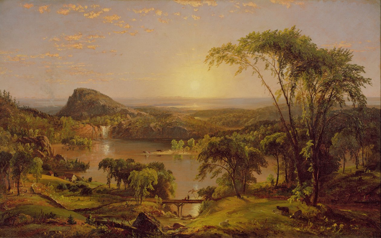 Kesä, Ontariojärvi tekijältä Jasper Francis Cropsey
