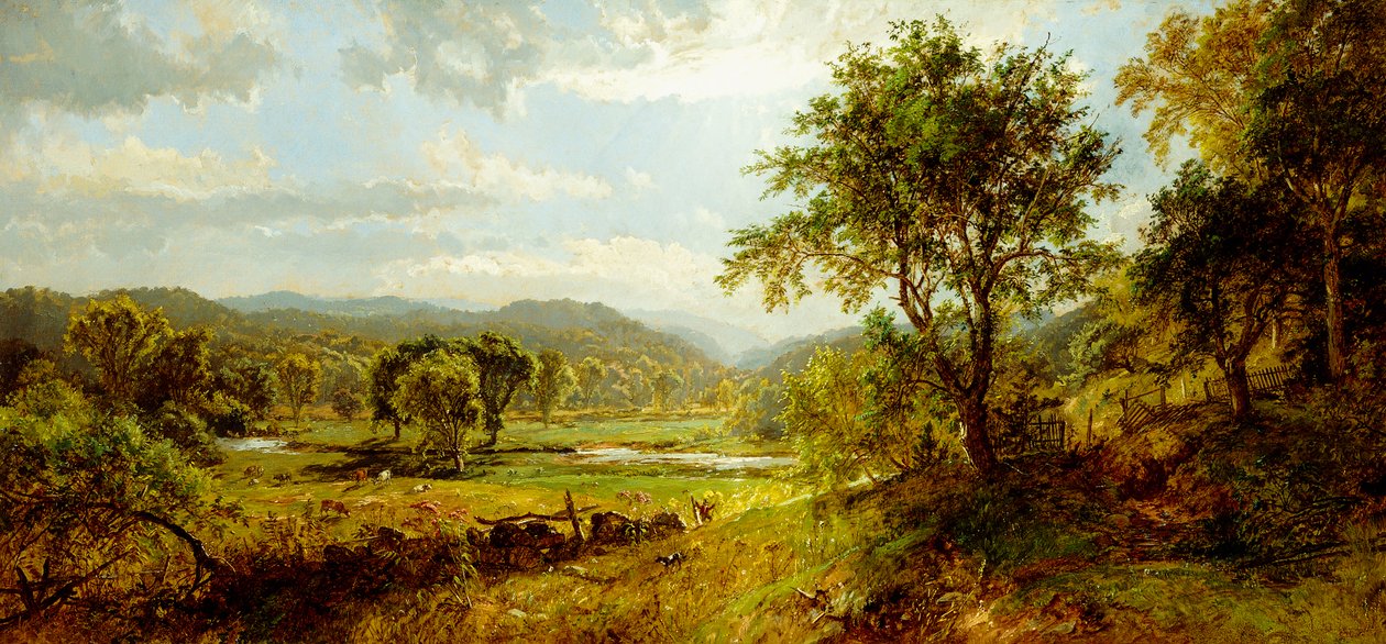Saw Mill -joki, tekijältä Jasper Francis Cropsey