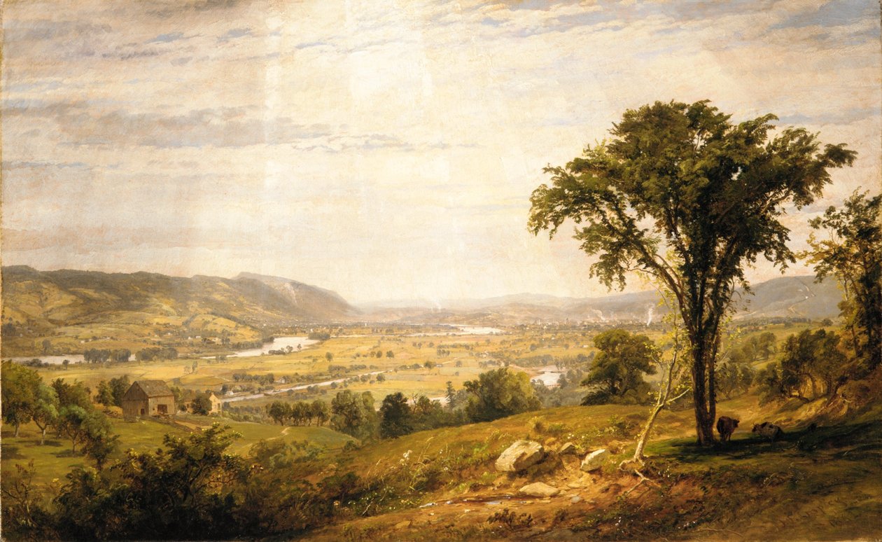 Wyoming Valley, Pennsylvania tekijältä Jasper Francis Cropsey