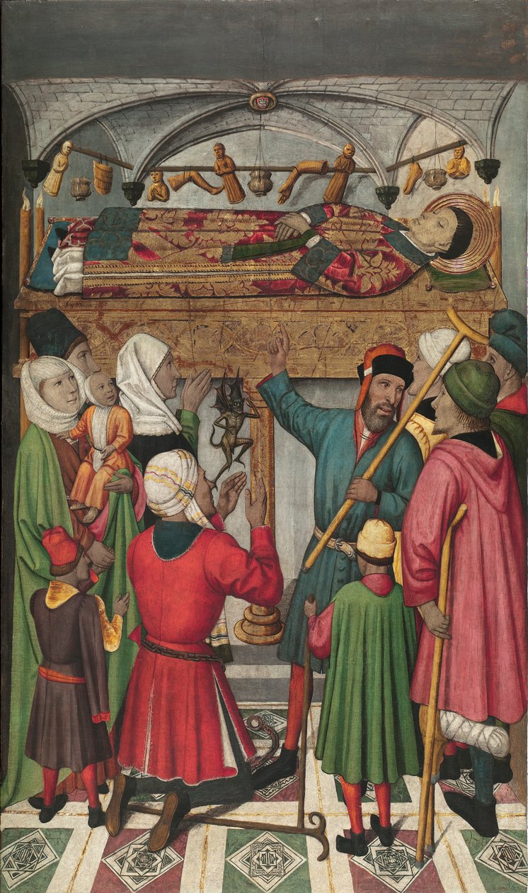 Saint Vincentin kuoleman jälkeiset ihmeet tekijältä Jaume Huguet