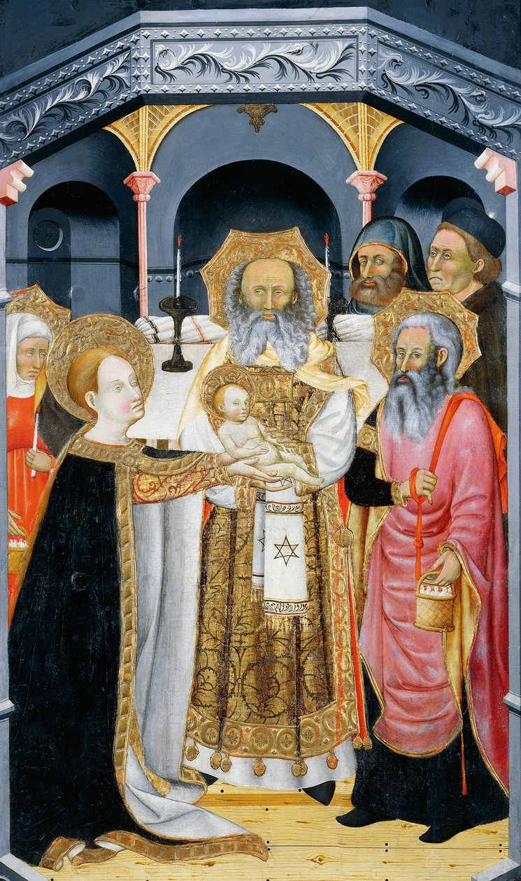 Presentació de Jesús al Temple, retaule de Verdufinnish tekijältä Jaume Ferrer