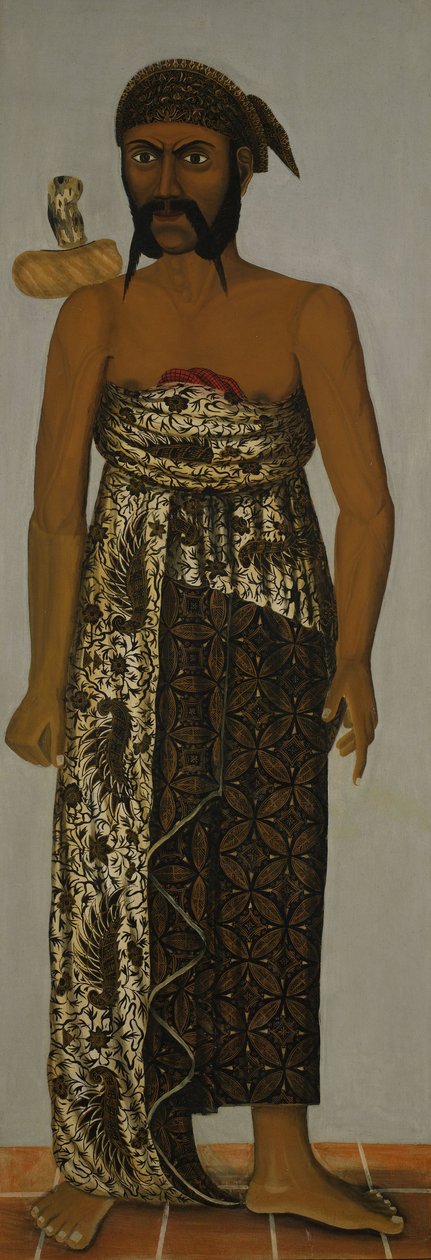 Jaavalainen tuomioistuimen virkamies, n. 1820-70 tekijältä Javanese School