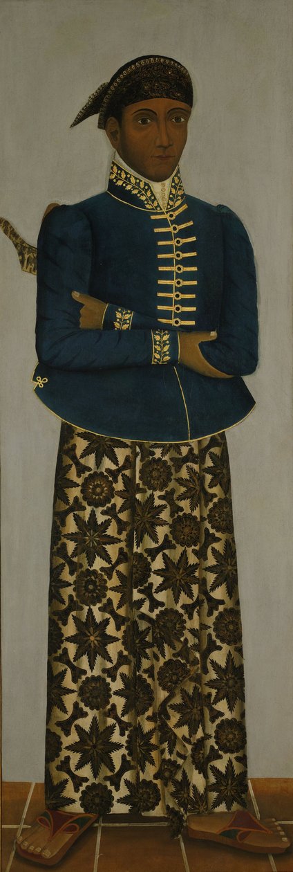 Jaavalainen tuomioistuimen virkamies, n. 1820-70 tekijältä Javanese School