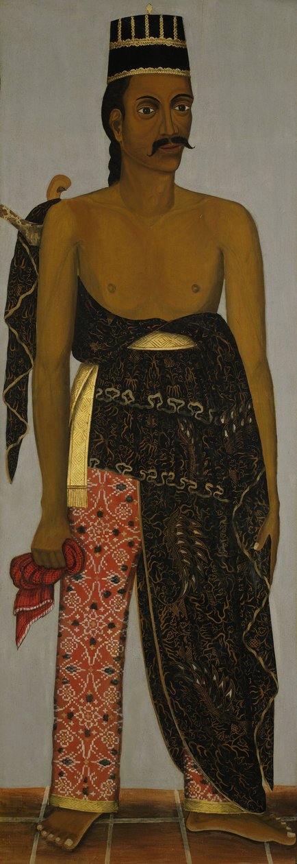 Jaavalainen tuomioistuimen virkamies, n. 1820-70 tekijältä Javanese School