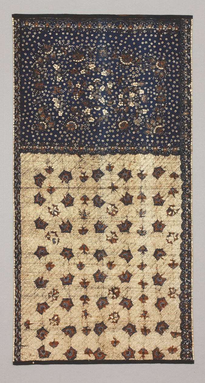Sarong (kain kapala) tekijältä Javanese School