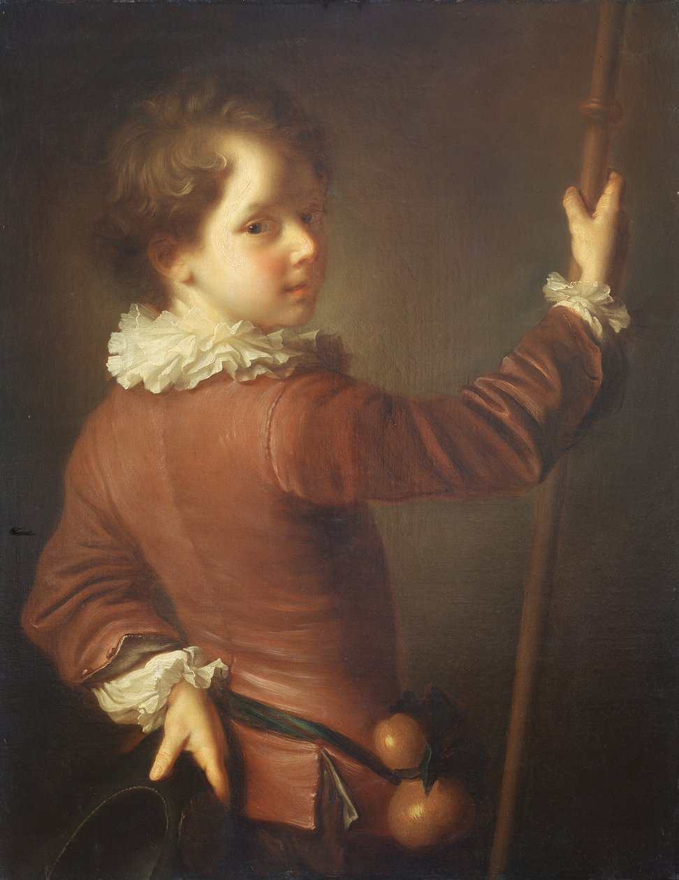 Nuoren pyhiinvaeltajan muotokuva, 1725 tekijältä Jean Alexis Grimou