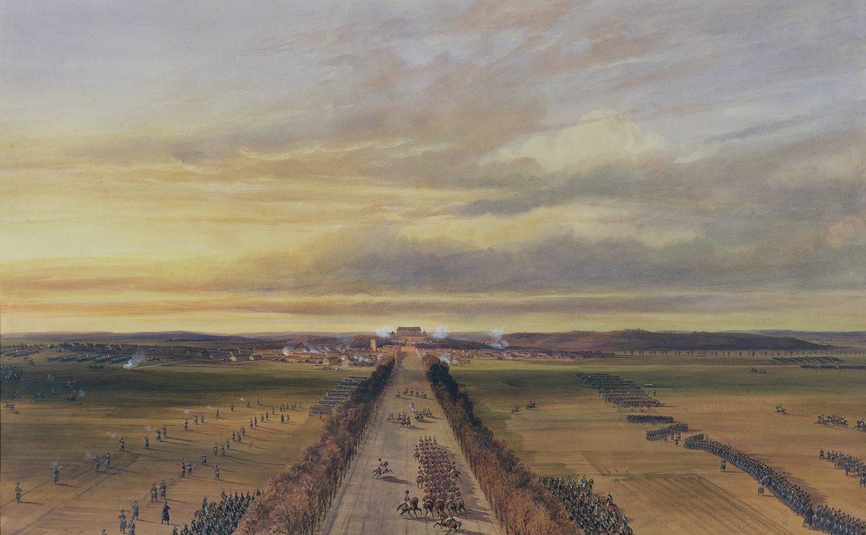 Briennen taistelu, 29. tammikuuta 1814, 1840 tekijältä Jean Antoine Simeon Fort