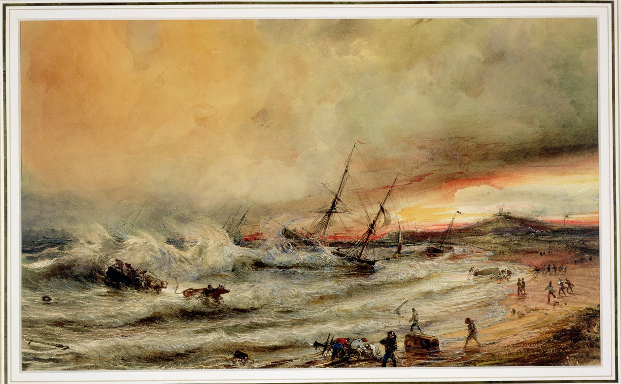 Haaksirikko, 1832 tekijältä Jean Antoine Theodore Gudin