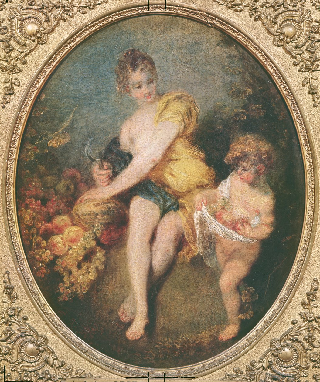 Syksy, noin 1716 tekijältä Jean Antoine Watteau