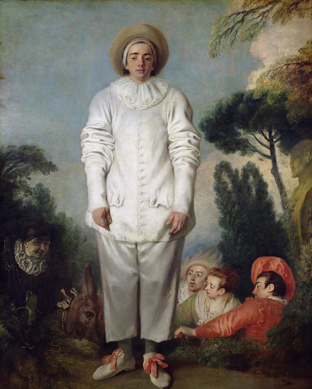 Gilles, n. 1718-1919 tekijältä Jean Antoine Watteau