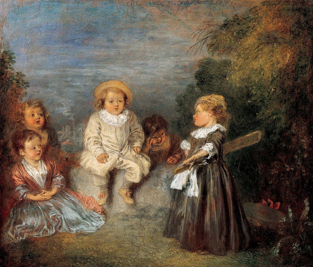 Heureux ikä! Ikä (Happy Age! Golden Age) tekijältä Jean Antoine Watteau