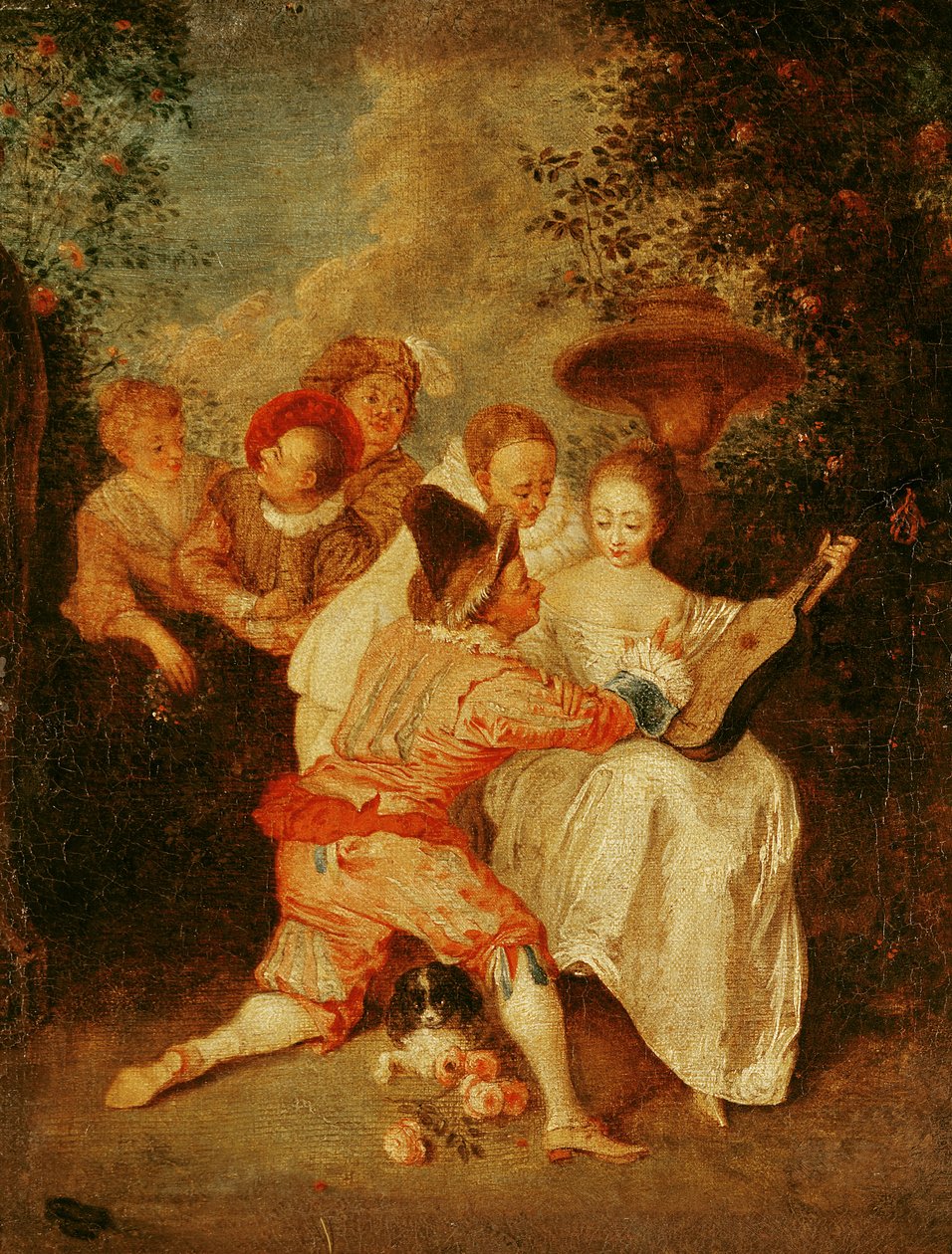 Tarinankertoja tekijältä Jean Antoine Watteau