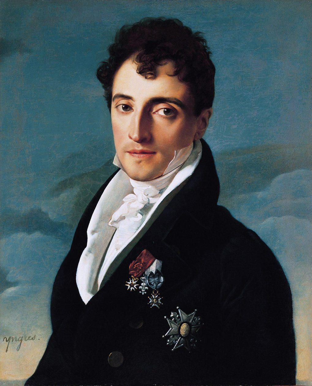 Paroni Joseph-Pierre Vialetès de Mortarieu tekijältä Jean Auguste Dominique Ingres
