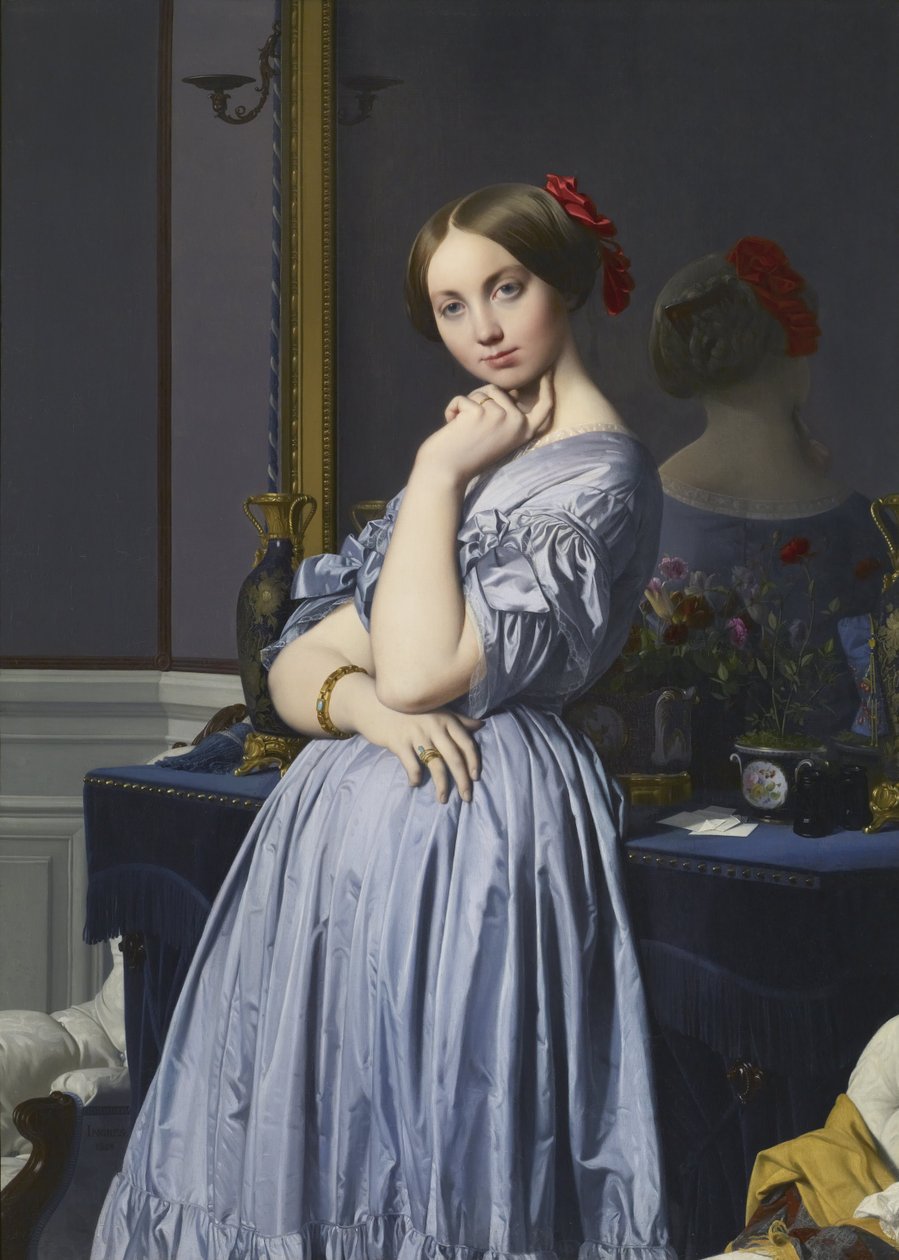 kreivitär dHaussonville tekijältä Jean Auguste Dominique Ingres