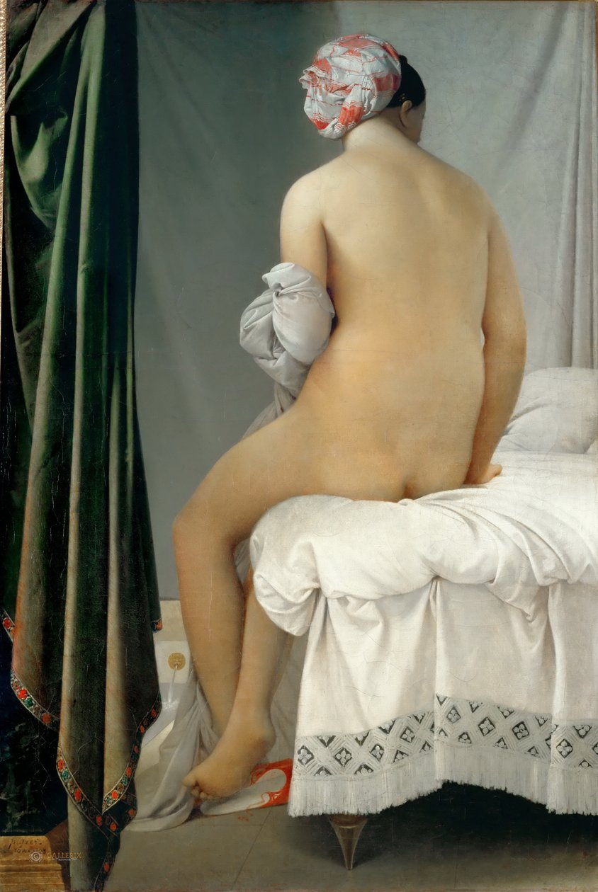 La Baigneuse Valpinçon tekijältä Jean Auguste Dominique Ingres
